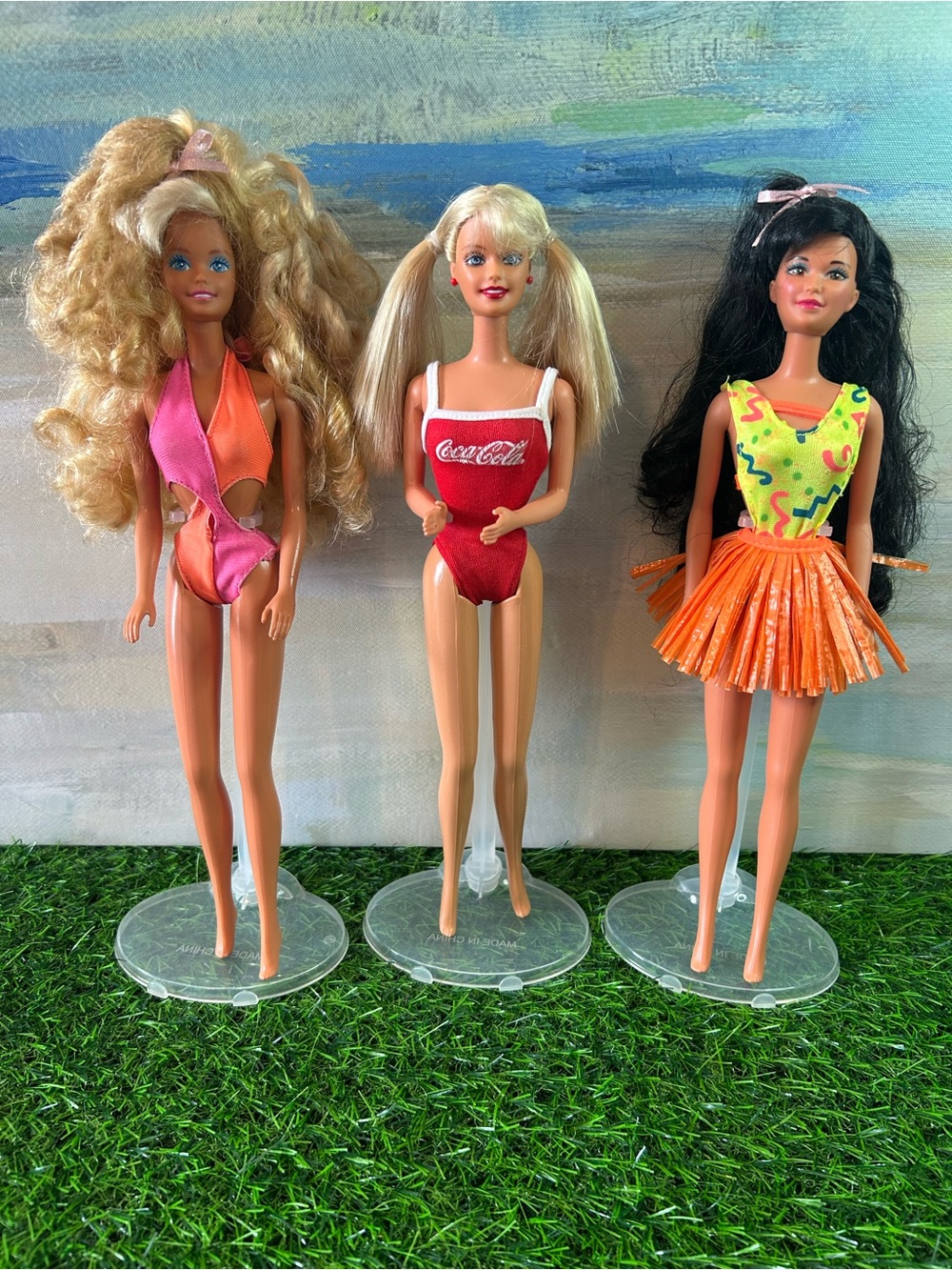 Beach Barbie Lot 90s